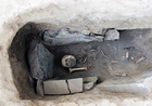 新疆发掘乌吐兰墓葬群
