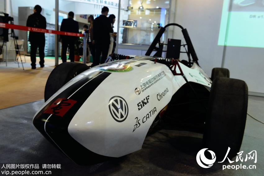 中国首部3D打印赛车亮相上海【4】