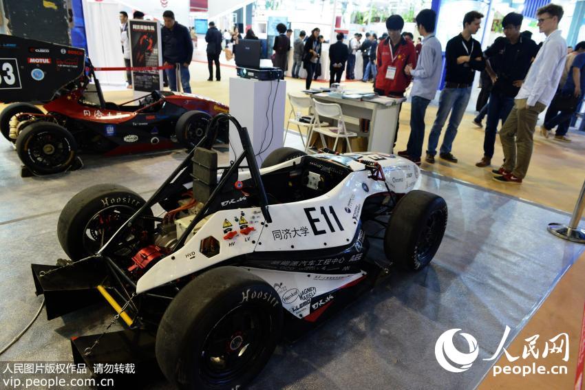 中国首部3D打印赛车亮相上海【2】