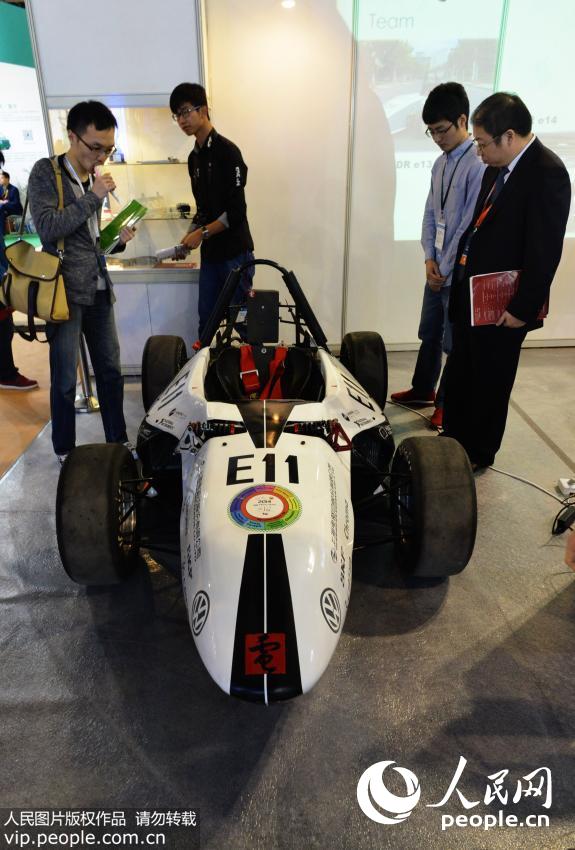 中国首部3D打印赛车亮相上海【3】