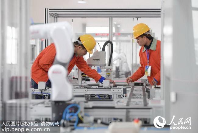 江西新余举办省职业院校首届工业机器人技能赛