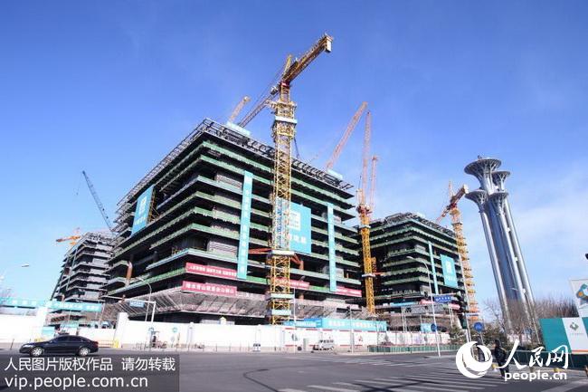 亚投行总部大楼完成主体结构施工(2018.1.30)