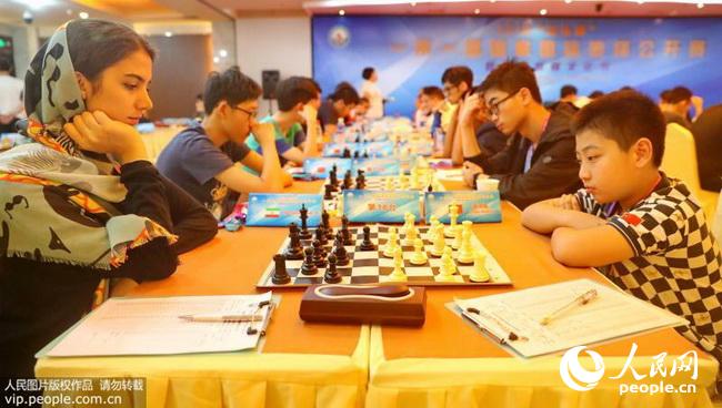 2018龙头杯一带一路国家国际象棋公开赛在秦