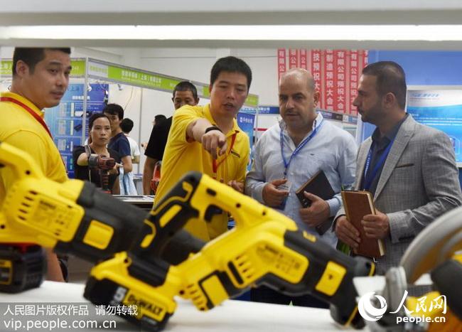浙江武义:电动工具展览传递企业智造 转型(2