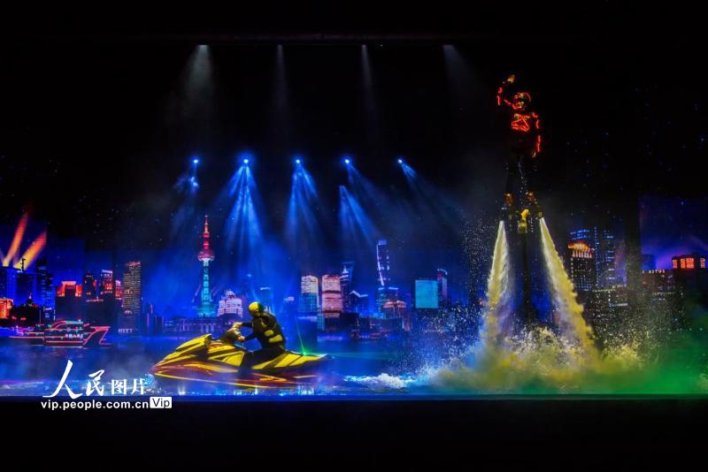2021年4月29日，上海宋城王牌主秀《上海千古情》精彩上演。